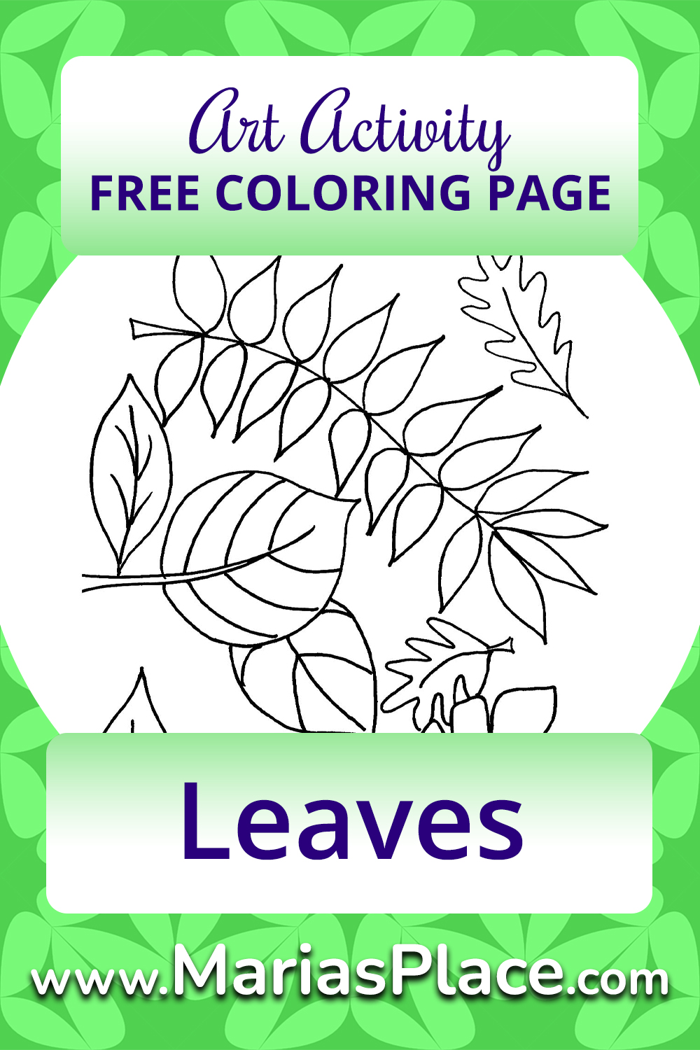 Coloring – Leaves