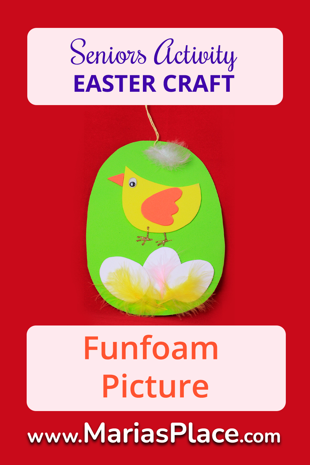 Fun Foam Easter Picture