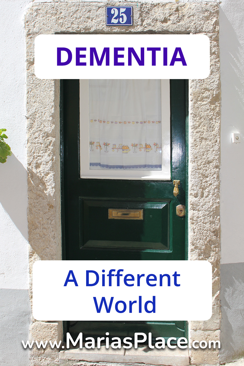 Entering the World of a Person with Dementia