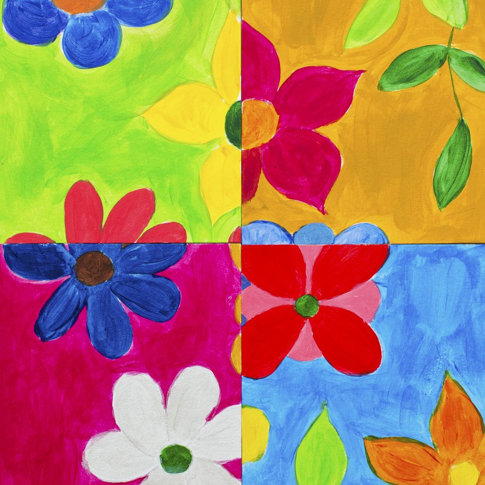 Painting in Four Parts Maria's Place