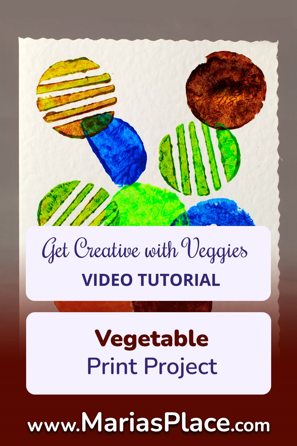 Vegetable Print Project