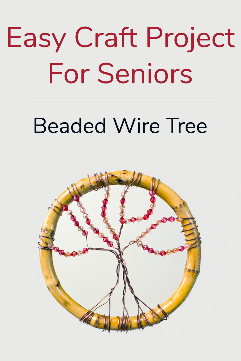 Beaded Wire Tree