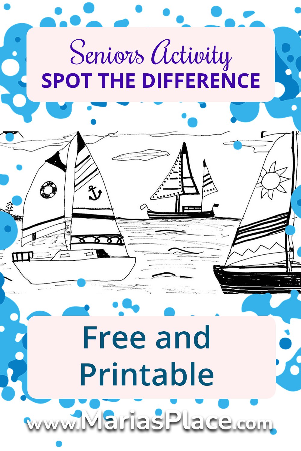 Spot the Difference – Sailing Boats