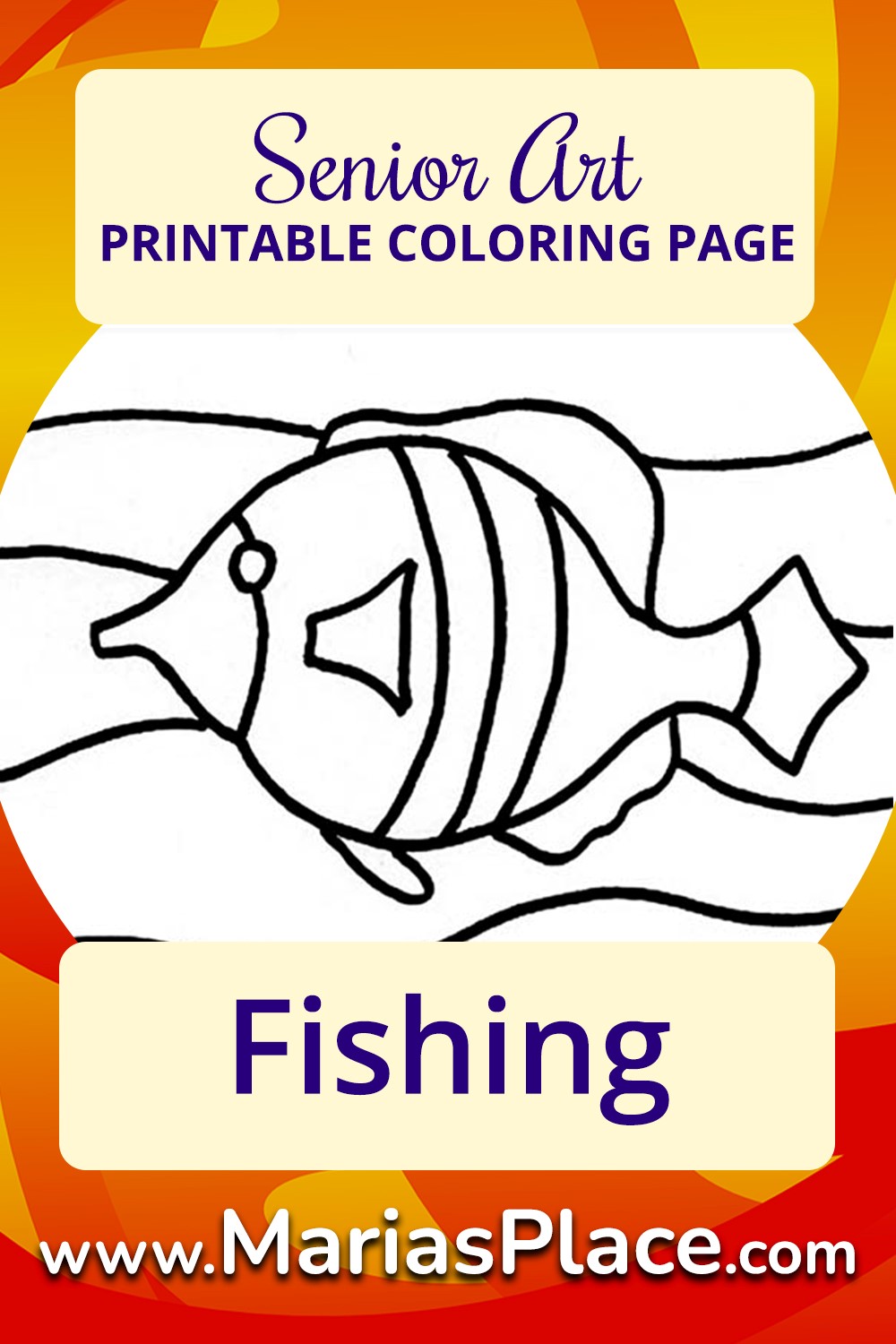 Coloring – Fishing