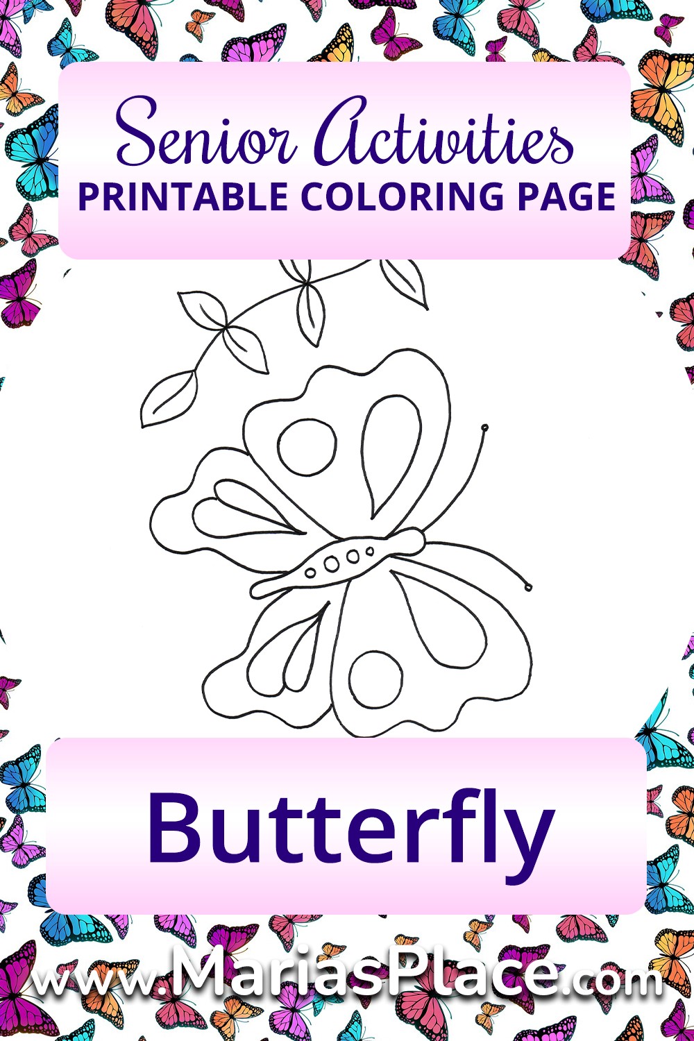 Coloring – Butterfly
