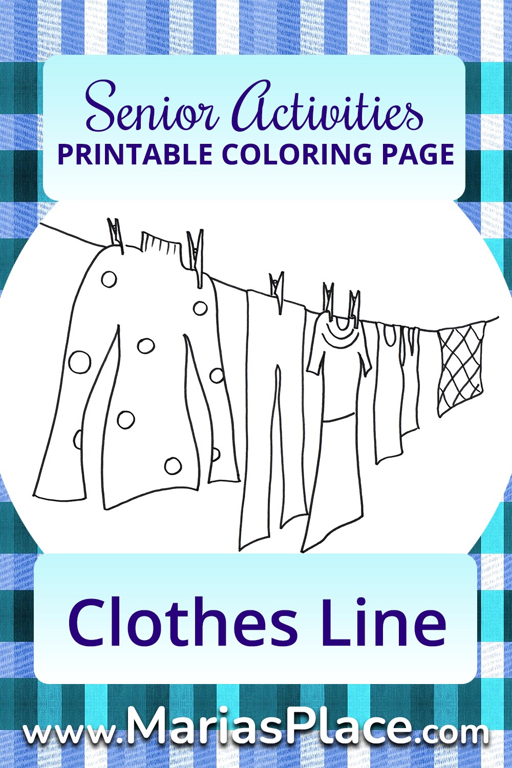 Coloring – Clothes Line