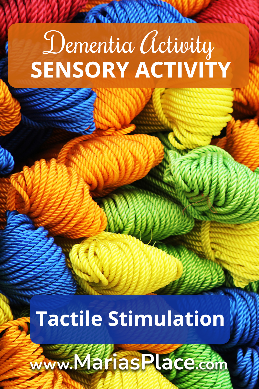 Tactile Stimulation for Dementia, Sensory Activities
