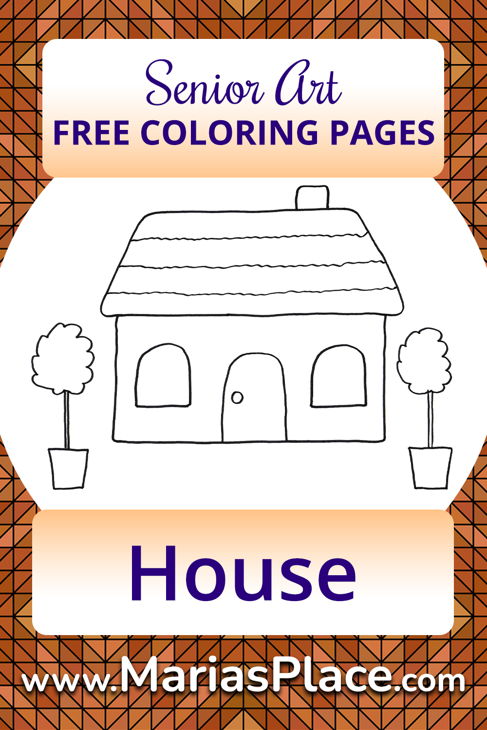 Coloring – House