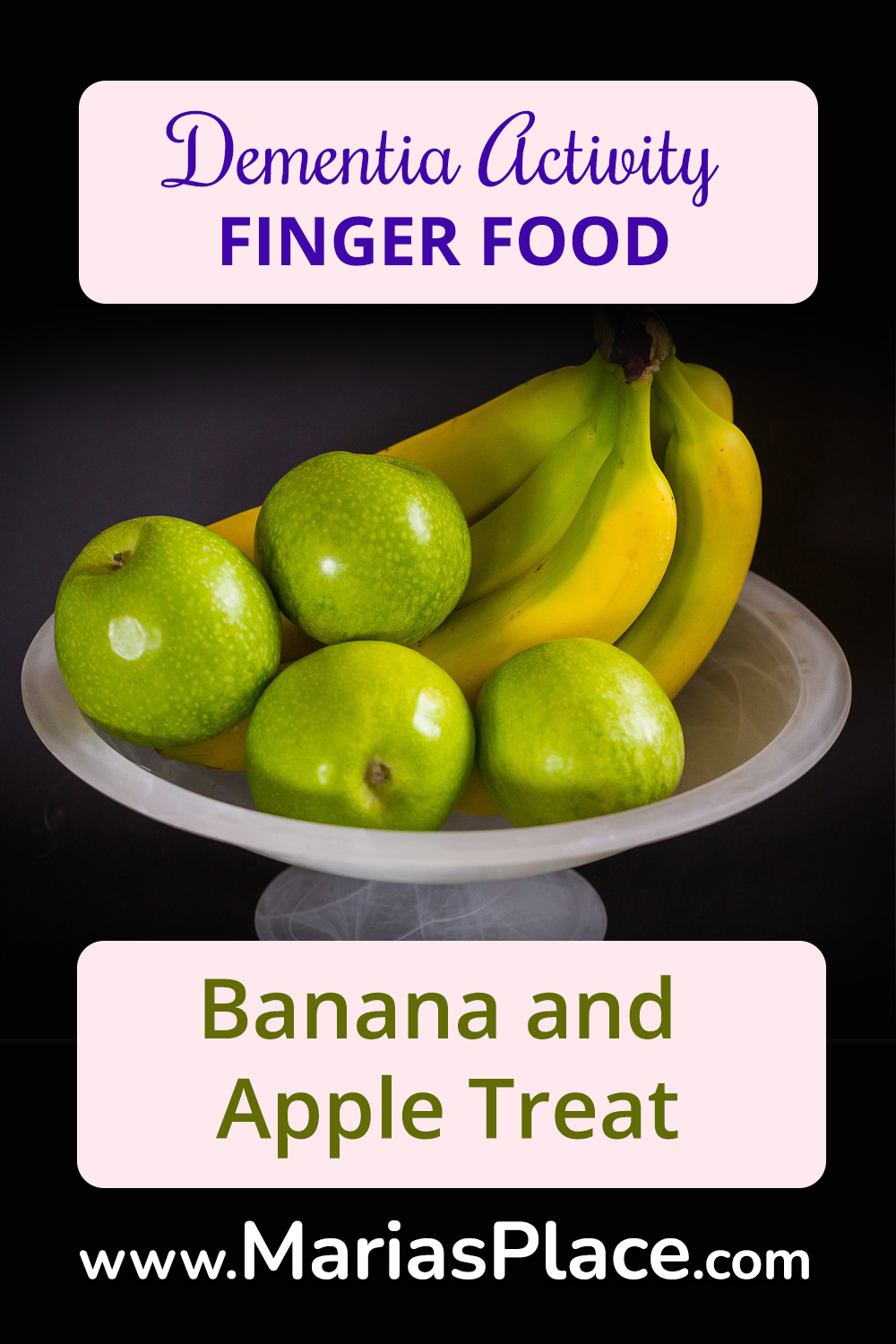 Banana and Apple Finger Food