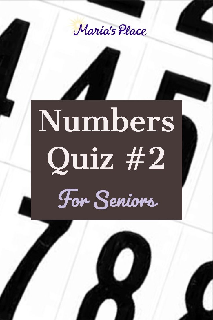 Numbers Quiz #2