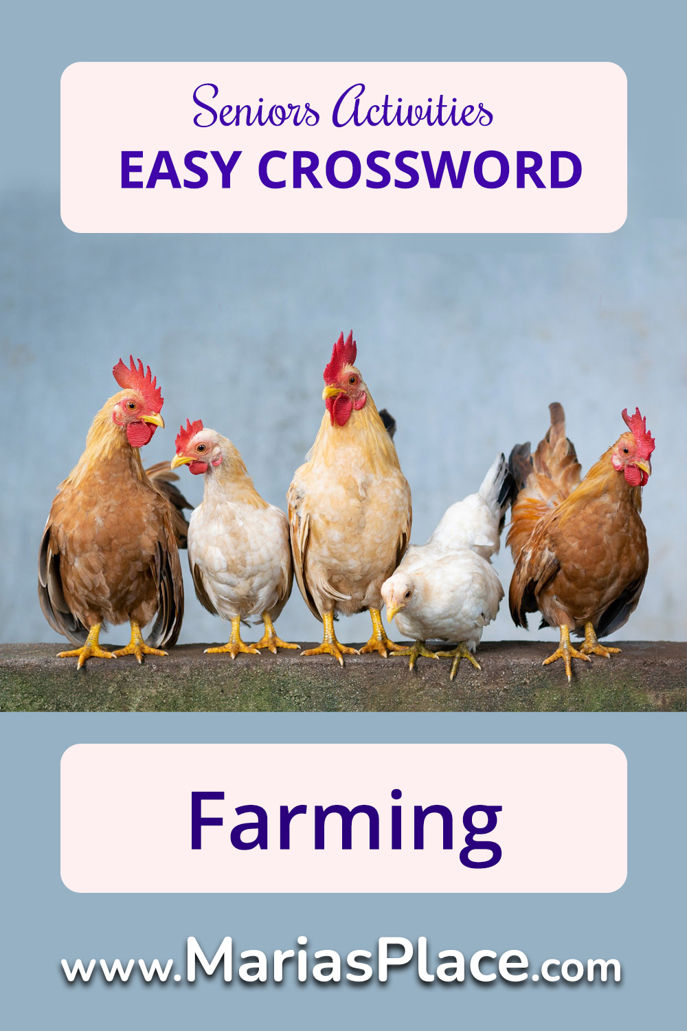 Crossword #1, Farming