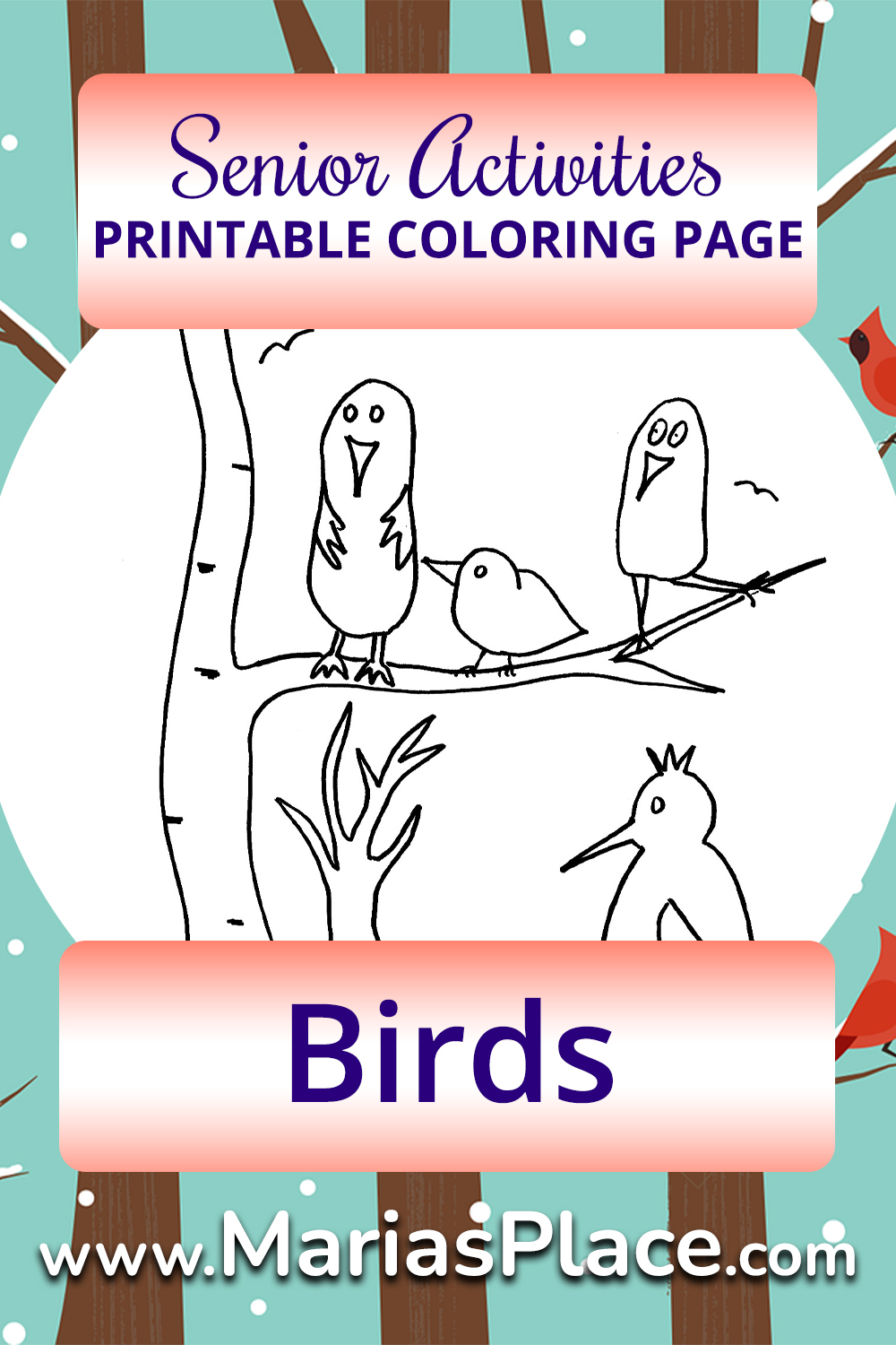 Coloring – Birds