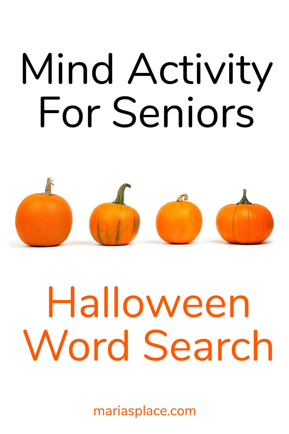 Halloween, Word Search