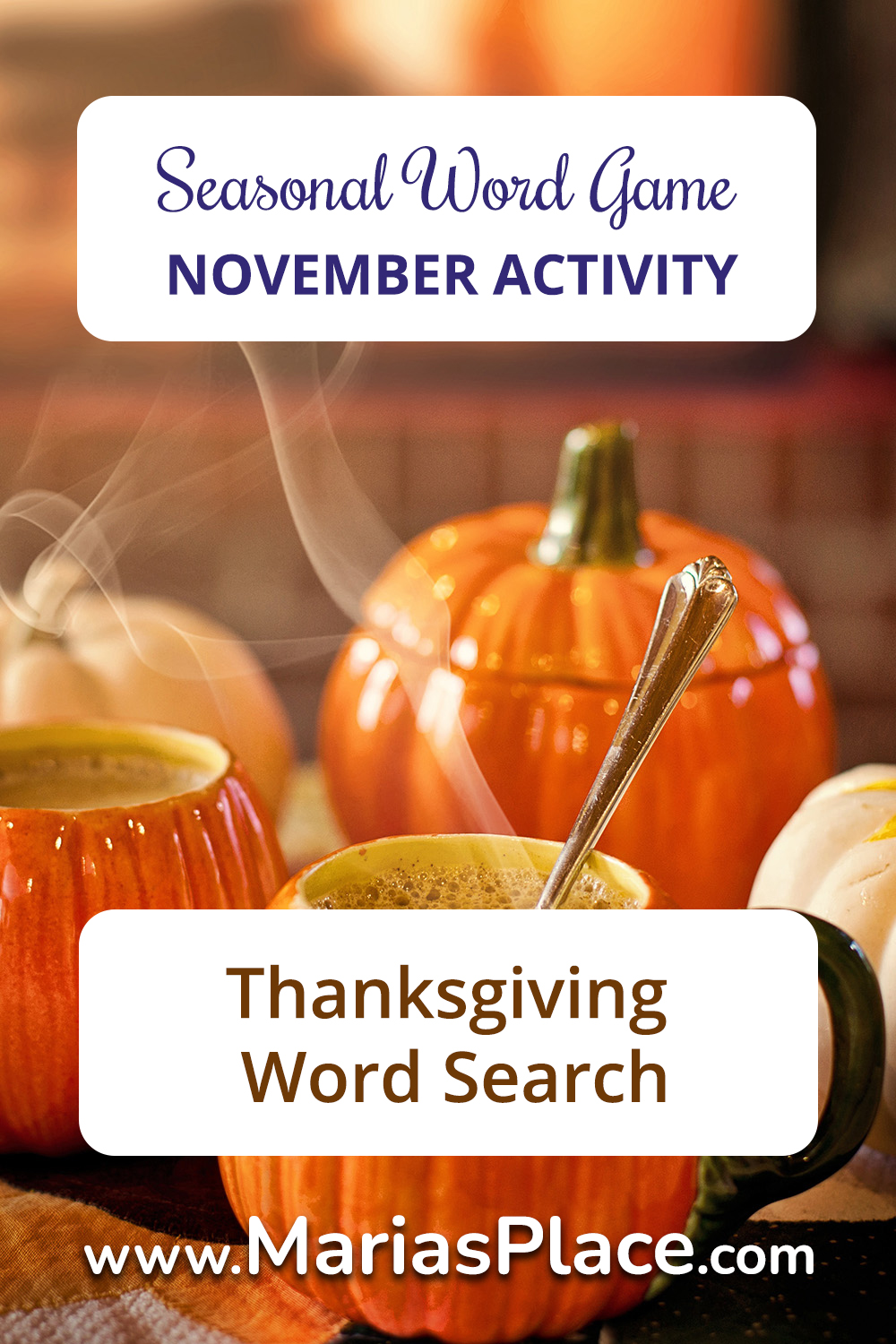 Thanksgiving, Word Search