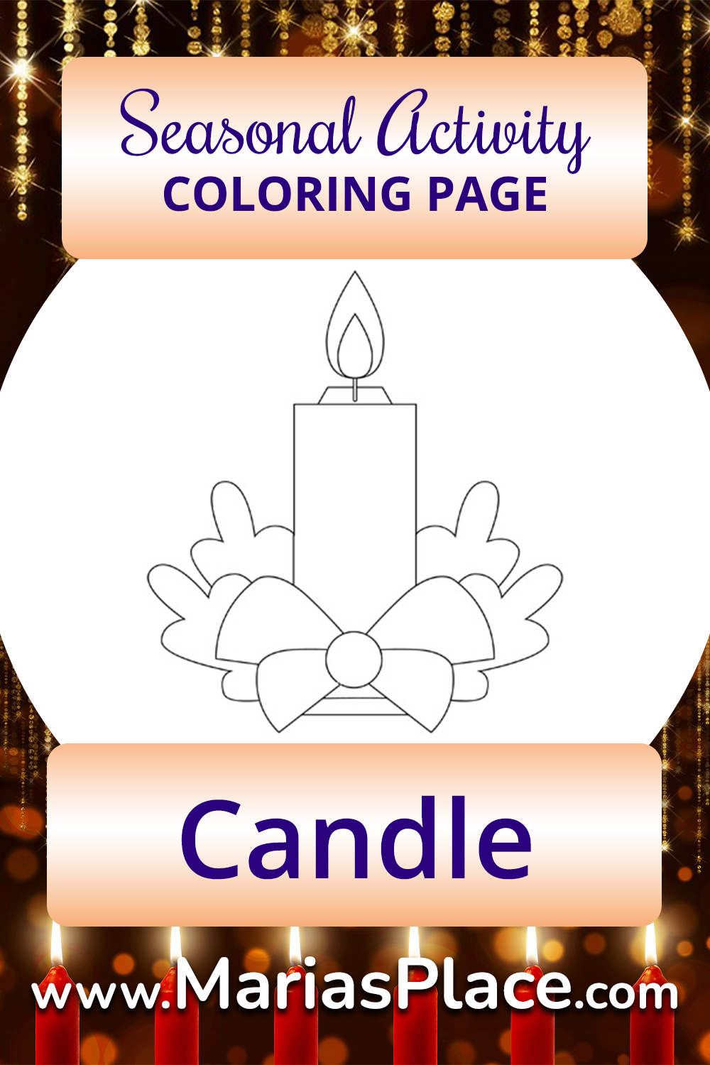 Candle Coloring