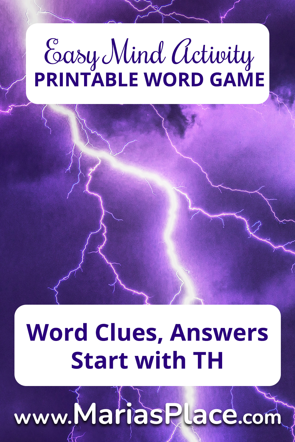 mental word game