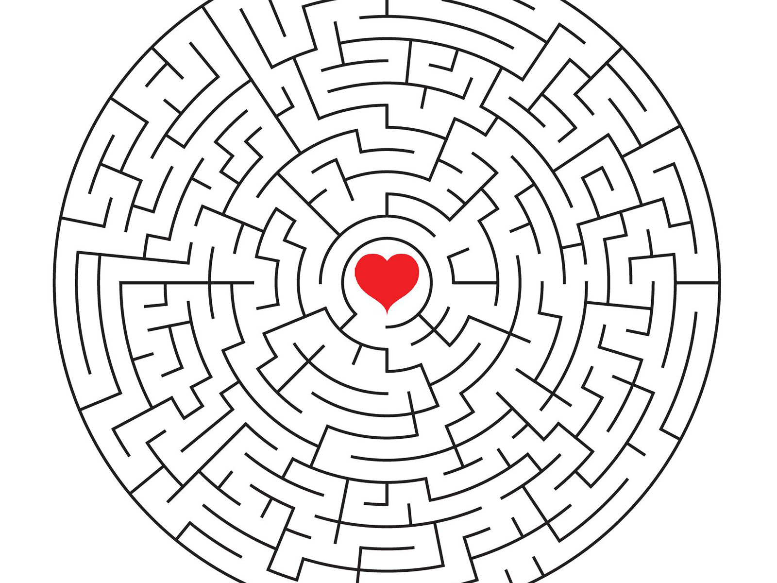 Valentine's Maze