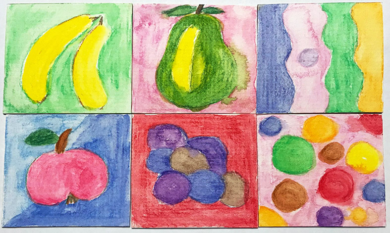 Quilting with paint