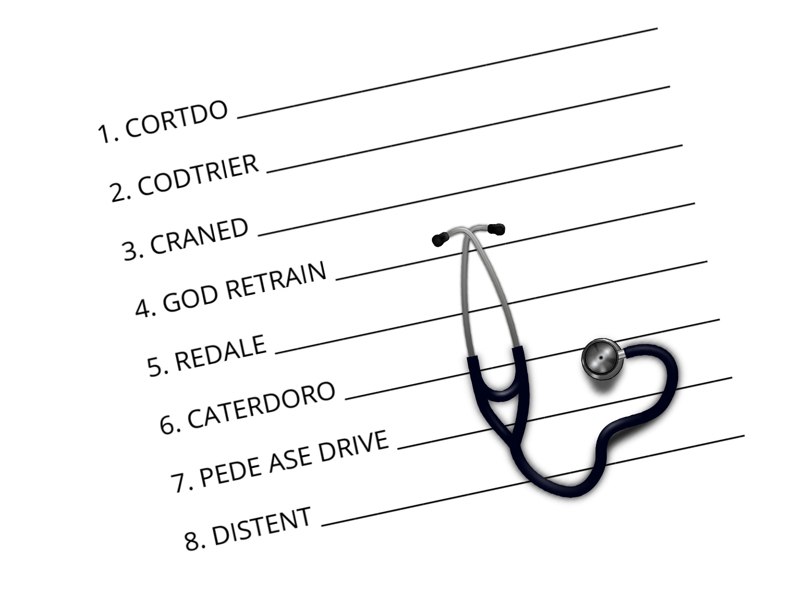 Anagrams professions