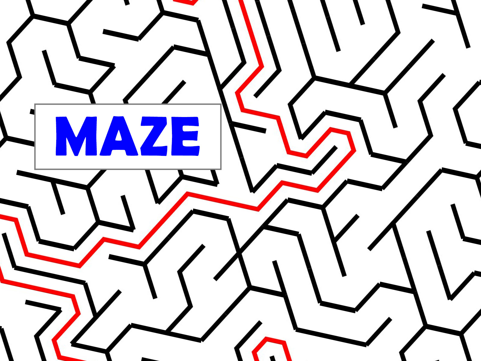 Maze puzzle